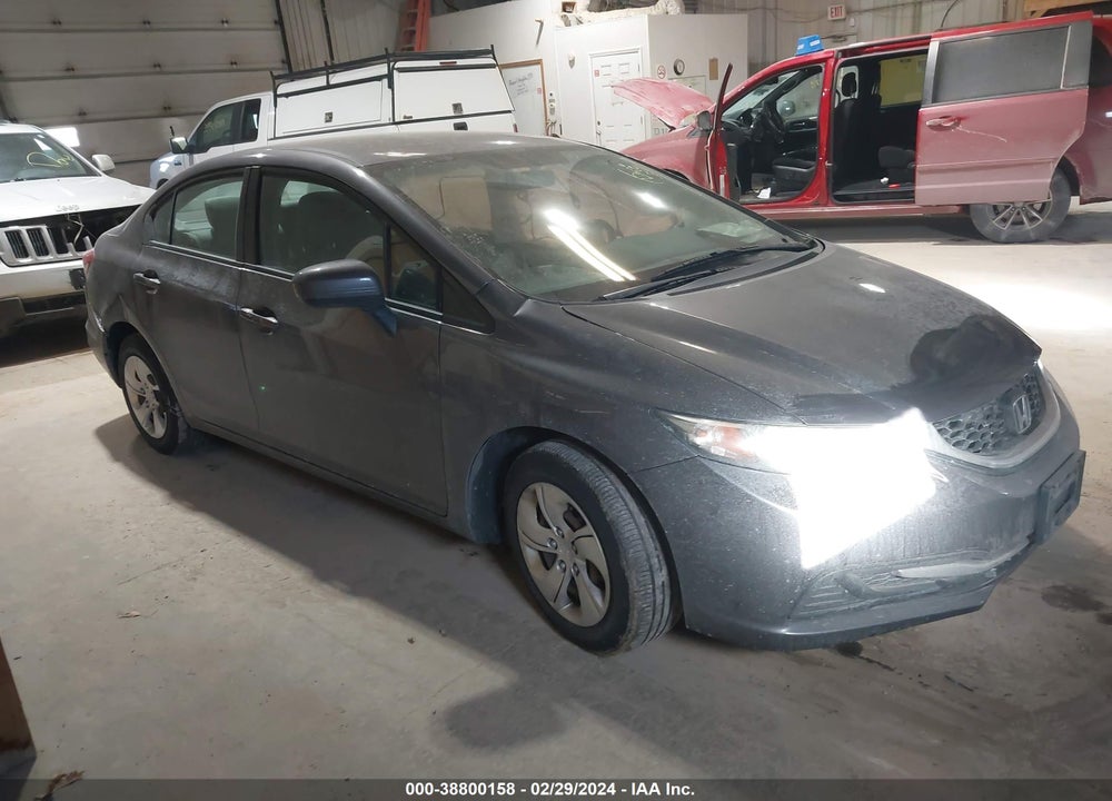 2015 HONDA CIVIC LX VIN: 19XFB2F59FE107275