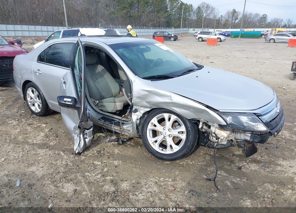 2012 FORD FUSION SE VIN: 3FAHP0HA8CR125981