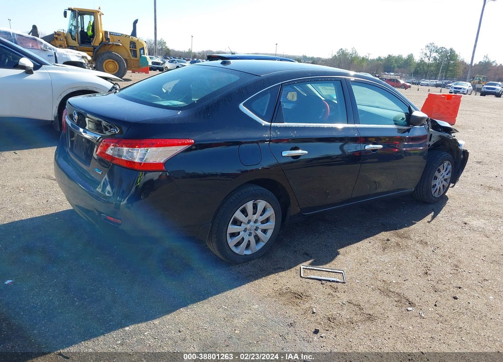 2014 NISSAN SENTRA SV VIN: 3N1AB7AP4EY314303