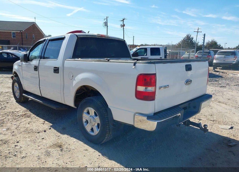 2004 FORD F-150 XLT VIN: 1FTRW14W84KB83104