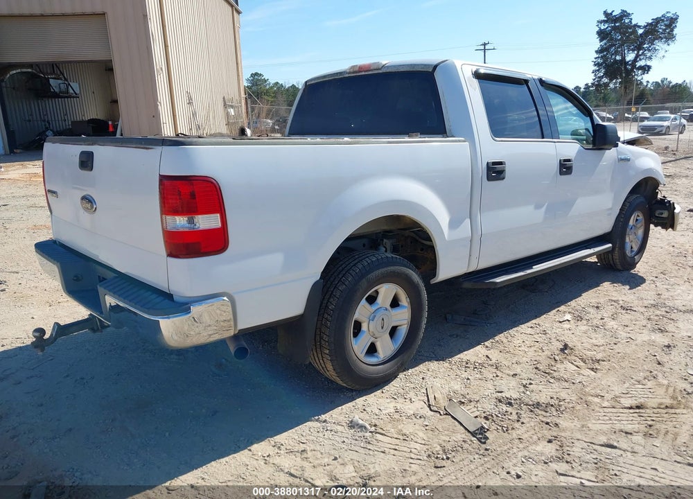 2004 FORD F-150 XLT VIN: 1FTRW14W84KB83104