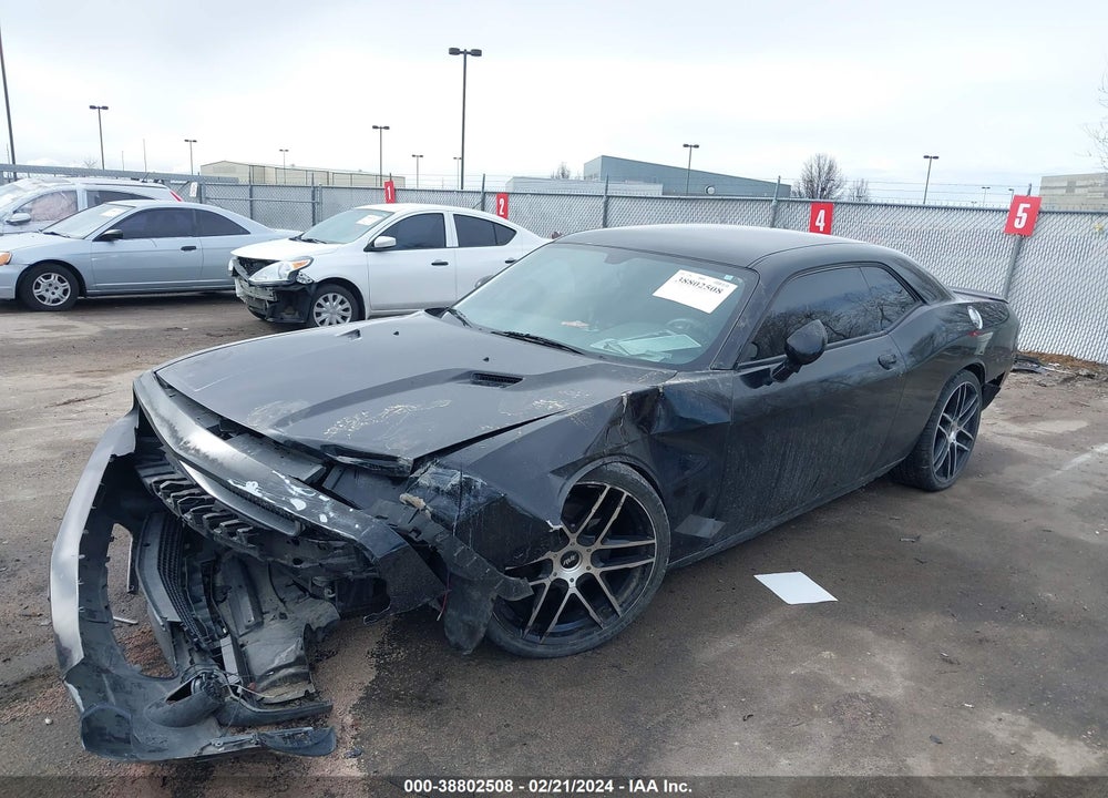 2012 DODGE CHALLENGER SXT VIN: 2C3CDYAG0CH290840