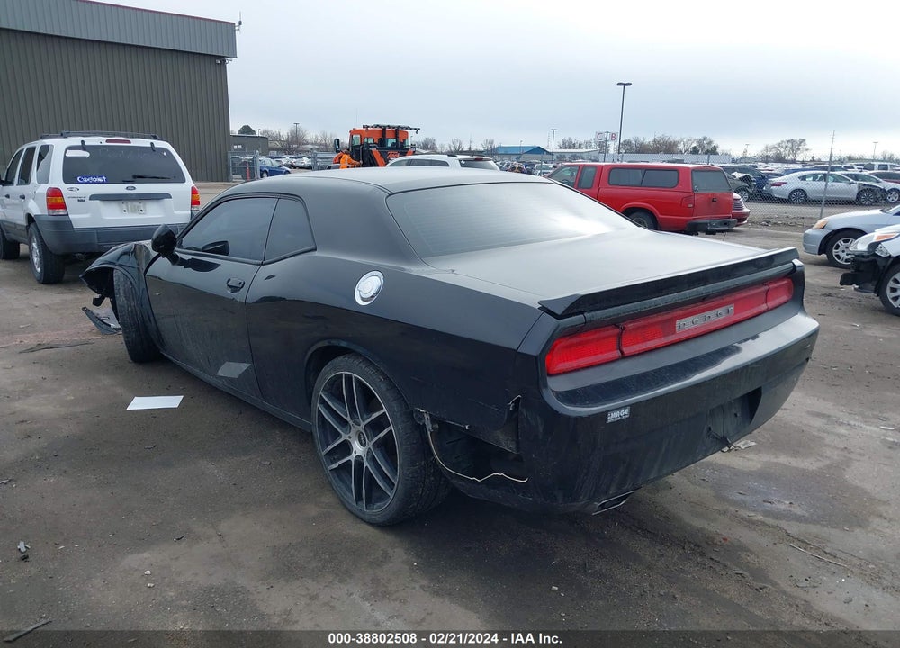 2012 DODGE CHALLENGER SXT VIN: 2C3CDYAG0CH290840