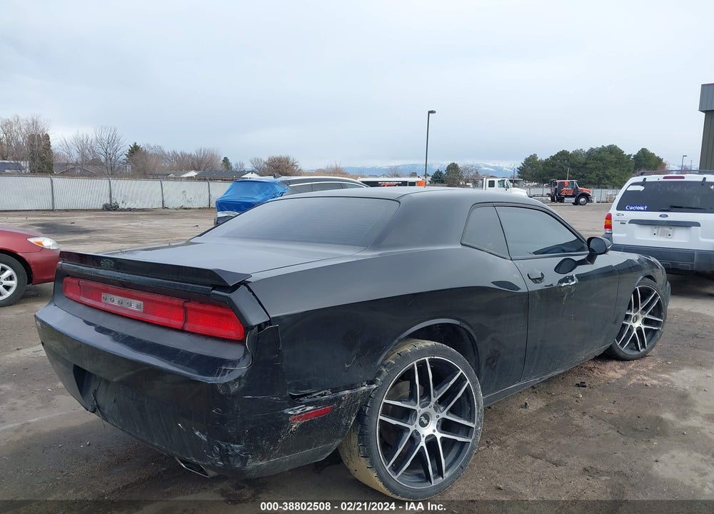 2012 DODGE CHALLENGER SXT VIN: 2C3CDYAG0CH290840