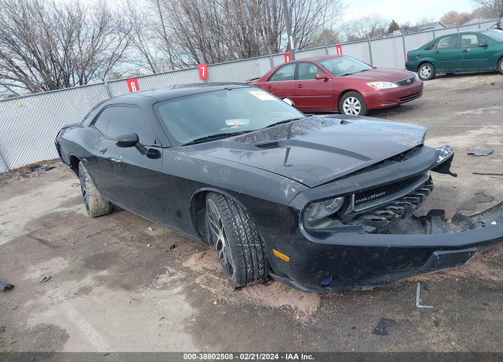 2012 DODGE CHALLENGER SXT VIN: 2C3CDYAG0CH290840