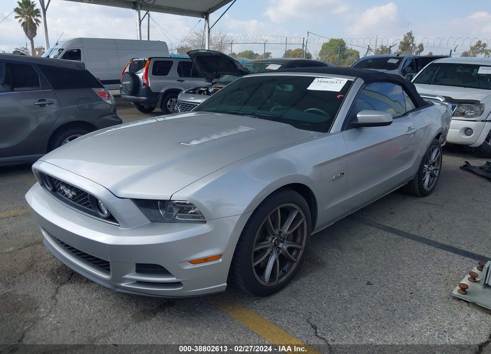 2014 FORD MUSTANG GT PREMIUM VIN: 1ZVBP8FFXE5206660