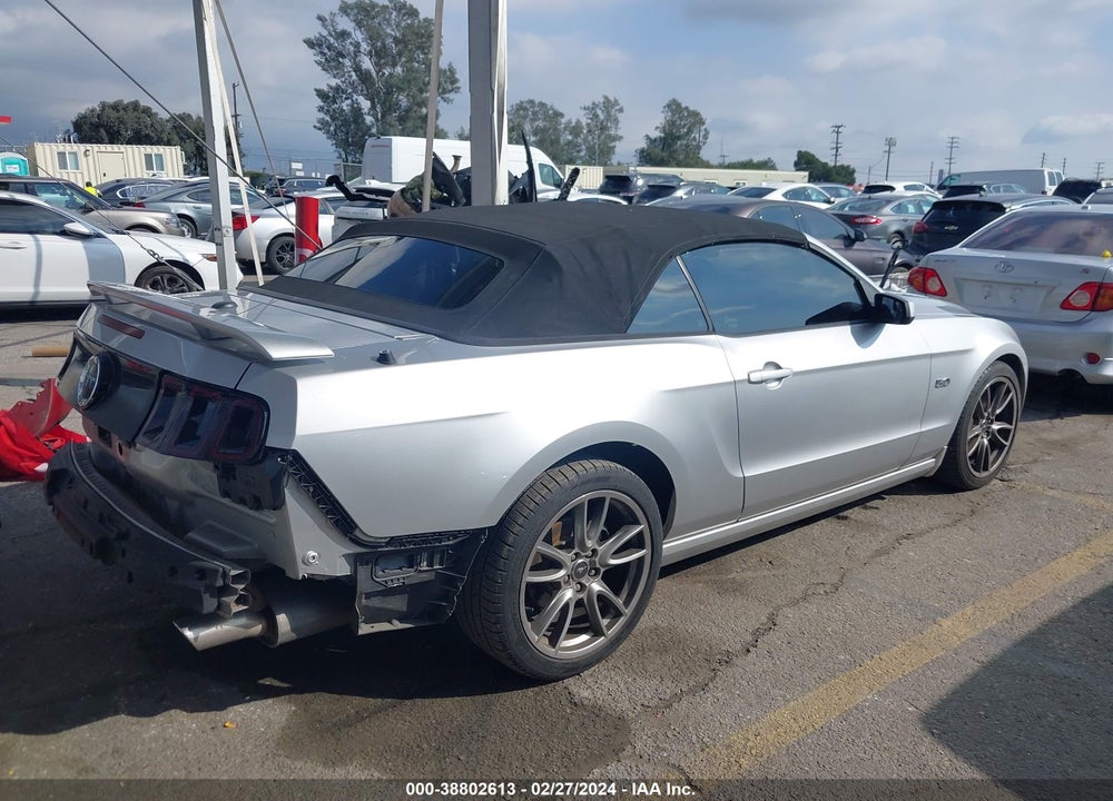 2014 FORD MUSTANG GT PREMIUM VIN: 1ZVBP8FFXE5206660