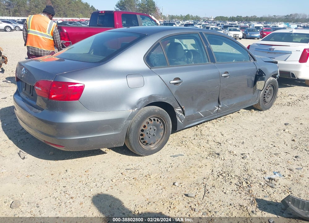 2014 VOLKSWAGEN JETTA 2.0L S VIN: 3VW2K7AJ3EM355751