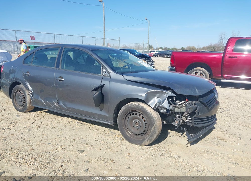 2014 VOLKSWAGEN JETTA 2.0L S VIN: 3VW2K7AJ3EM355751