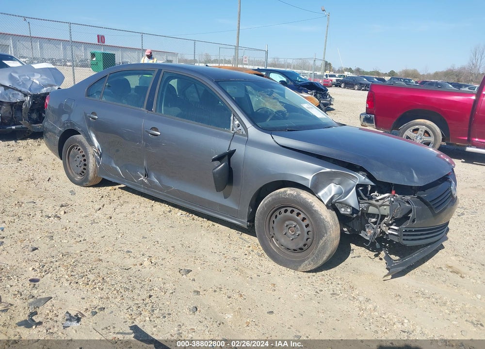 2014 VOLKSWAGEN JETTA 2.0L S VIN: 3VW2K7AJ3EM355751