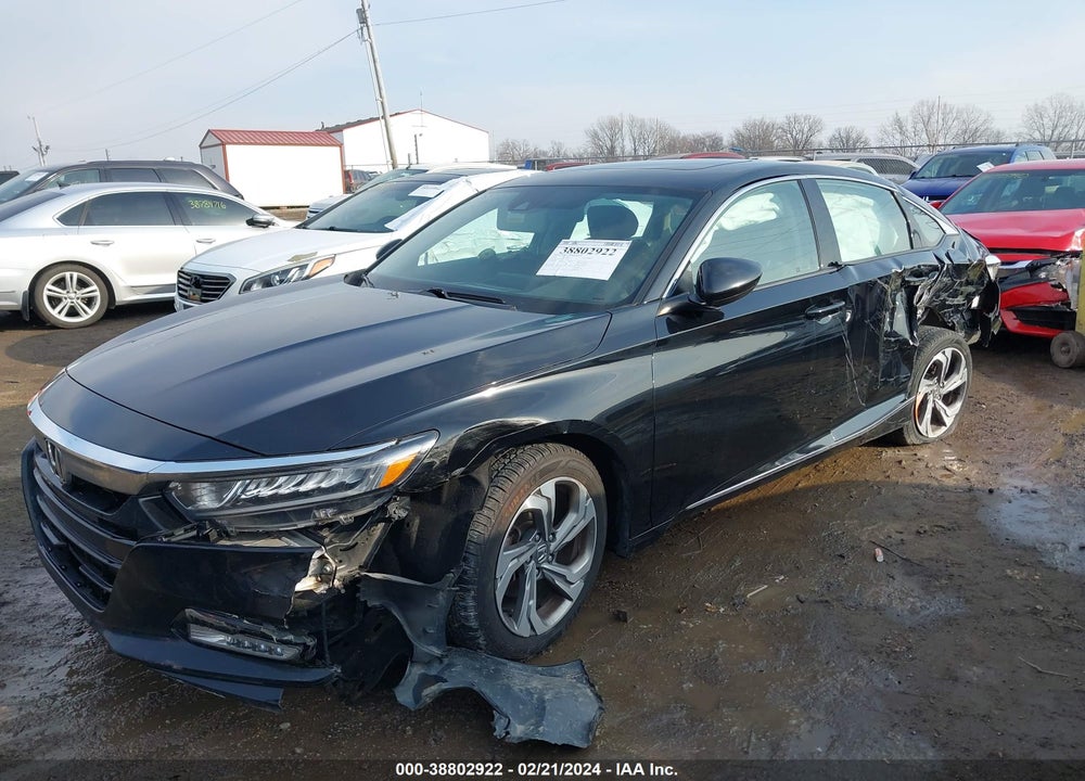 2018 HONDA ACCORD EX VIN: 1HGCV1F40JA037965