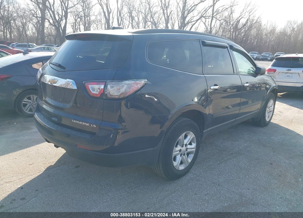 2016 CHEVROLET TRAVERSE VIN: 1GNKRFKDXGJ238449