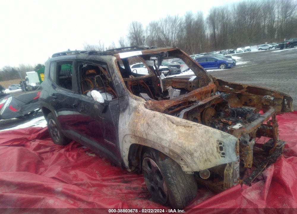 2016 JEEP RENEGADE LATITUDE VIN: ZACCJBBW8GPD62959