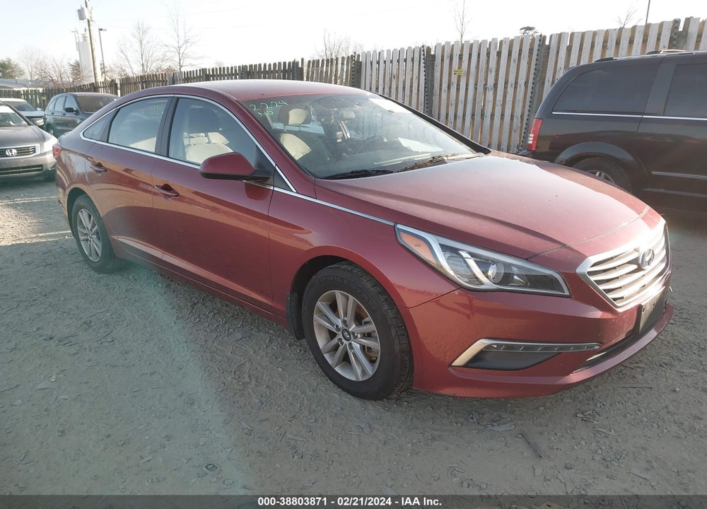 2015 HYUNDAI SONATA SE VIN: 5NPE24AF8FH227006