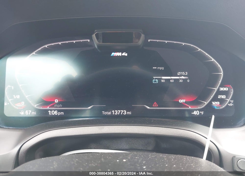 2022 BMW M4 COMPETITION XDRIVE VIN: WBS33BA05NCK89602
