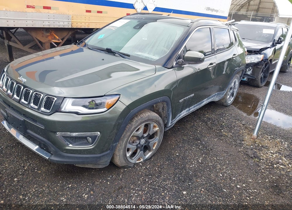 2018 JEEP COMPASS LIMITED VIN: 3C4NJDCB4JT414958