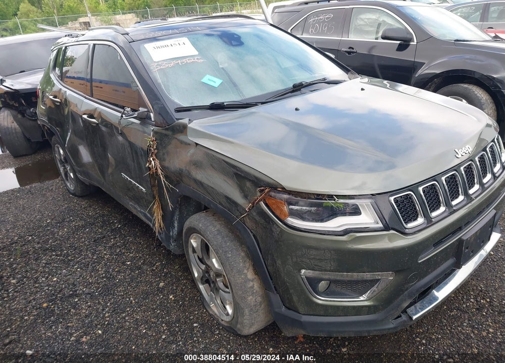 2018 JEEP COMPASS LIMITED VIN: 3C4NJDCB4JT414958