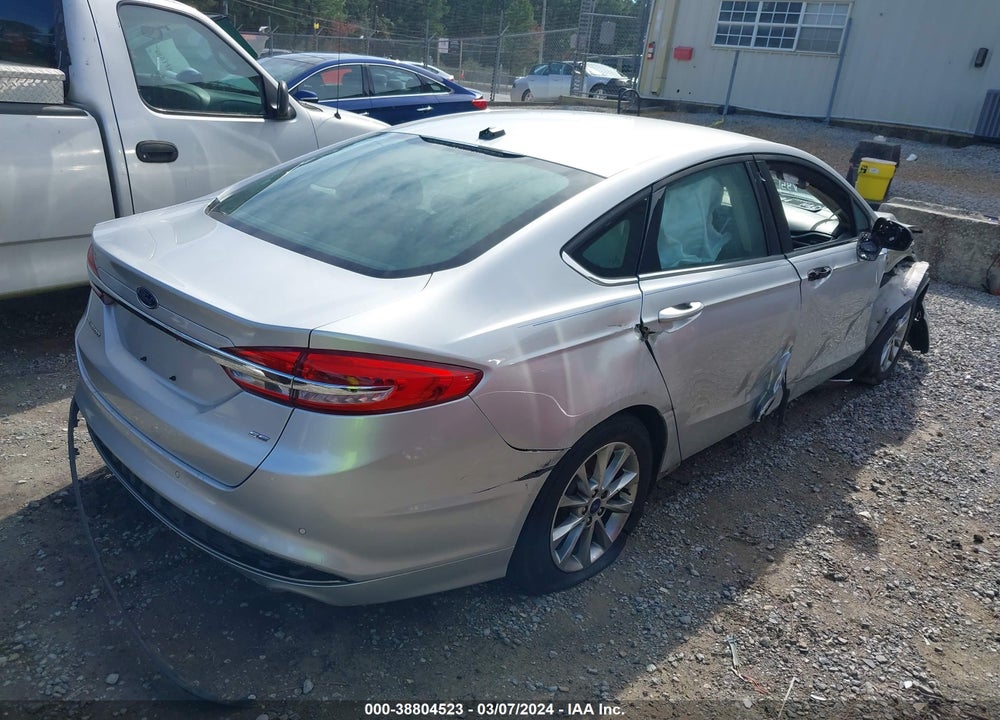 2017 FORD FUSION SE VIN: 3FA6P0H78HR151175