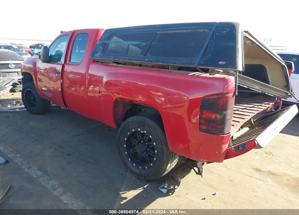 2008 CHEVROLET SILVERADO 1500 WORK TRUCK VIN: 1GCEC19X38Z226771