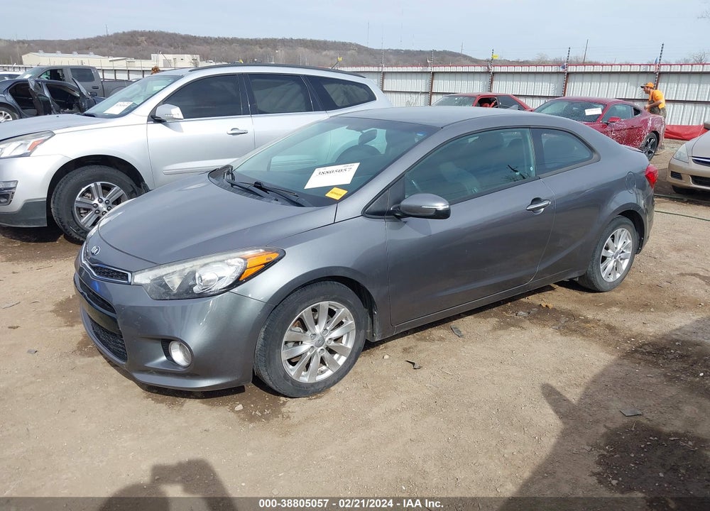 2016 KIA FORTE KOUP EX VIN: KNAFX6A83G5578844