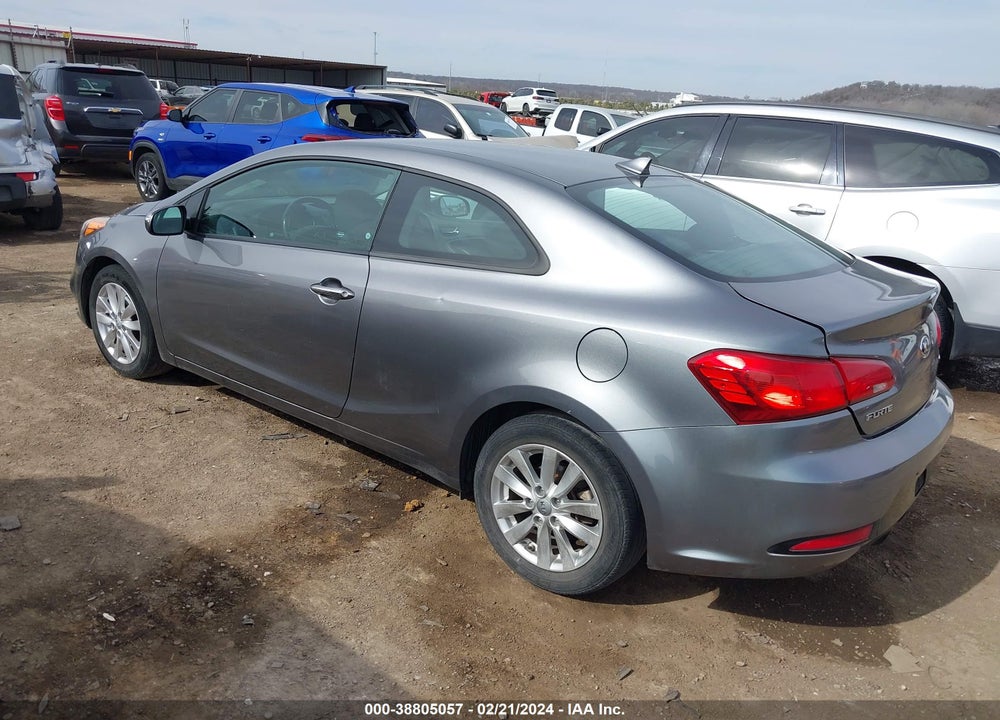 2016 KIA FORTE KOUP EX VIN: KNAFX6A83G5578844