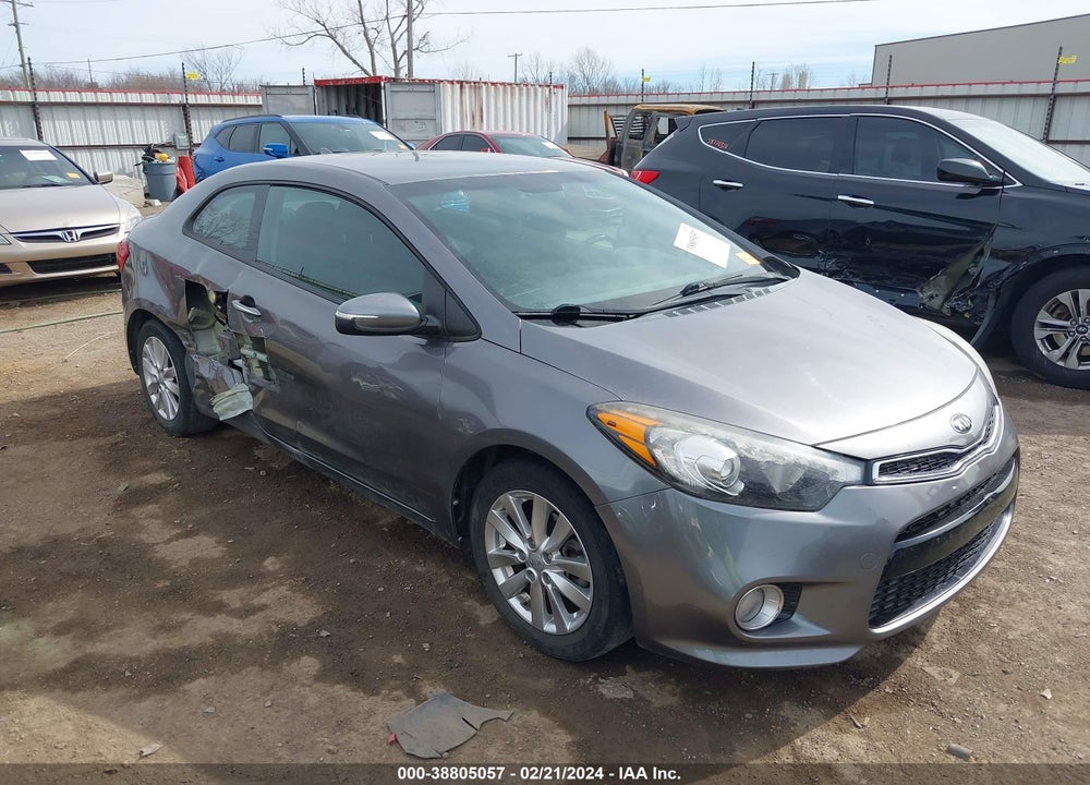 2016 KIA FORTE KOUP EX VIN: KNAFX6A83G5578844