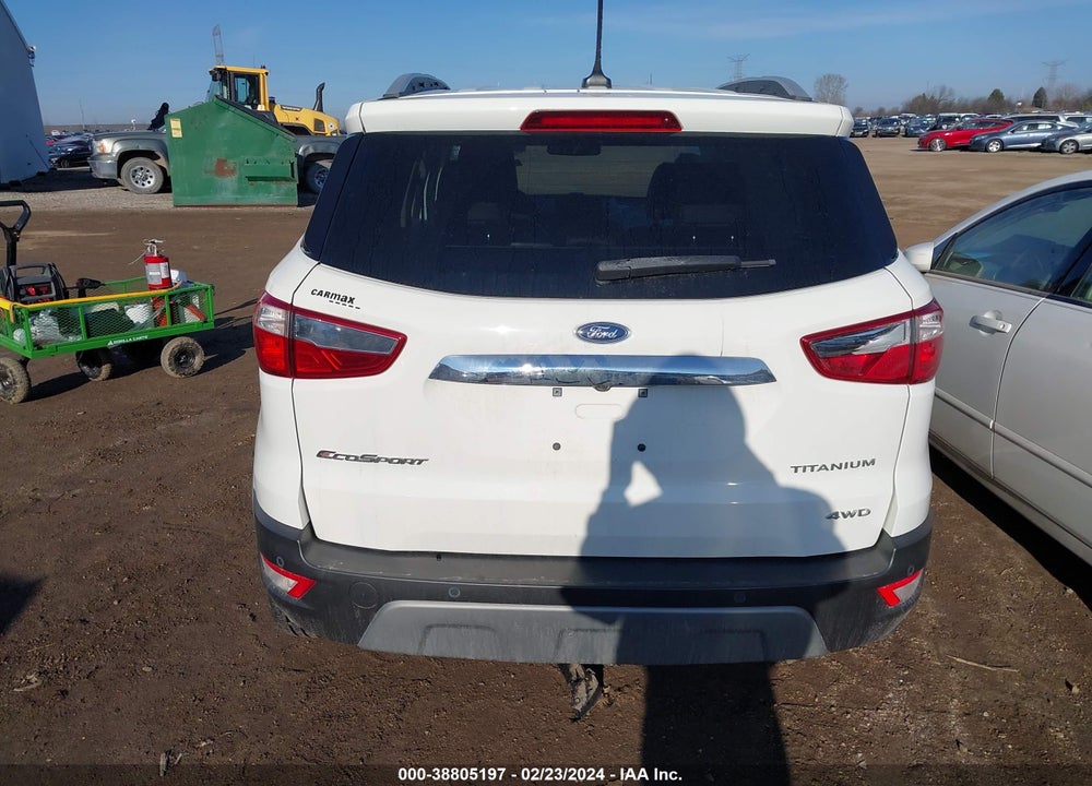 2018 FORD ECOSPORT TITANIUM VIN: MAJ6P1WL3JC162515