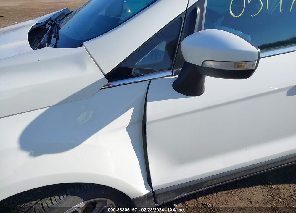 2018 FORD ECOSPORT TITANIUM VIN: MAJ6P1WL3JC162515