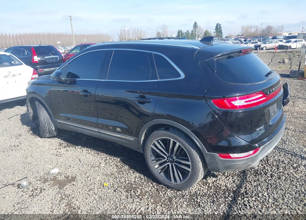 2017 LINCOLN MKC RESERVE VIN: 5LMTJ3DH8HUL02354