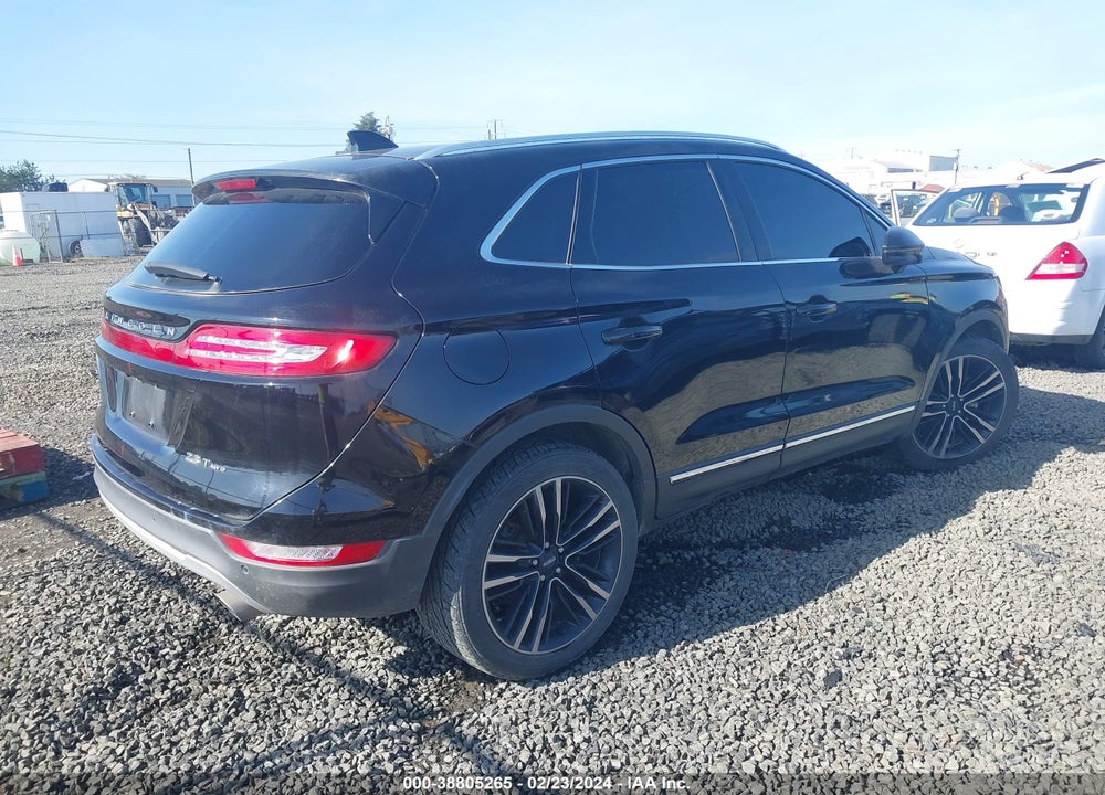 2017 LINCOLN MKC RESERVE VIN: 5LMTJ3DH8HUL02354