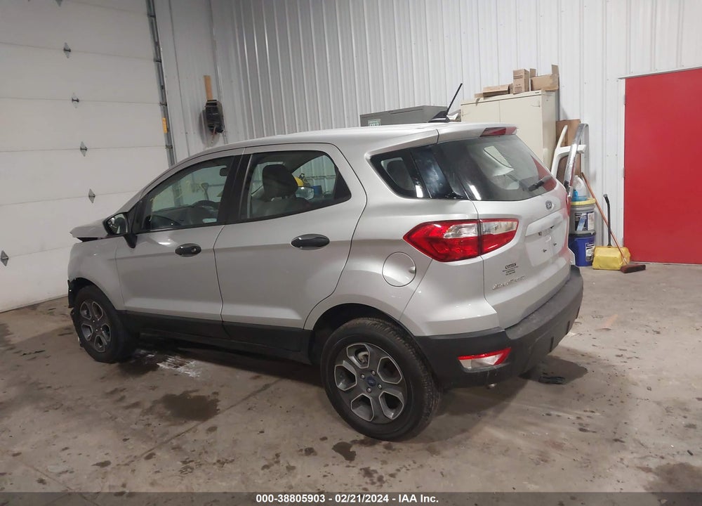 2021 FORD ECOSPORT S VIN: MAJ6S3FL8MC456331