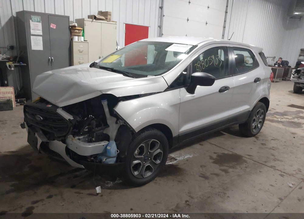 2021 FORD ECOSPORT S VIN: MAJ6S3FL8MC456331