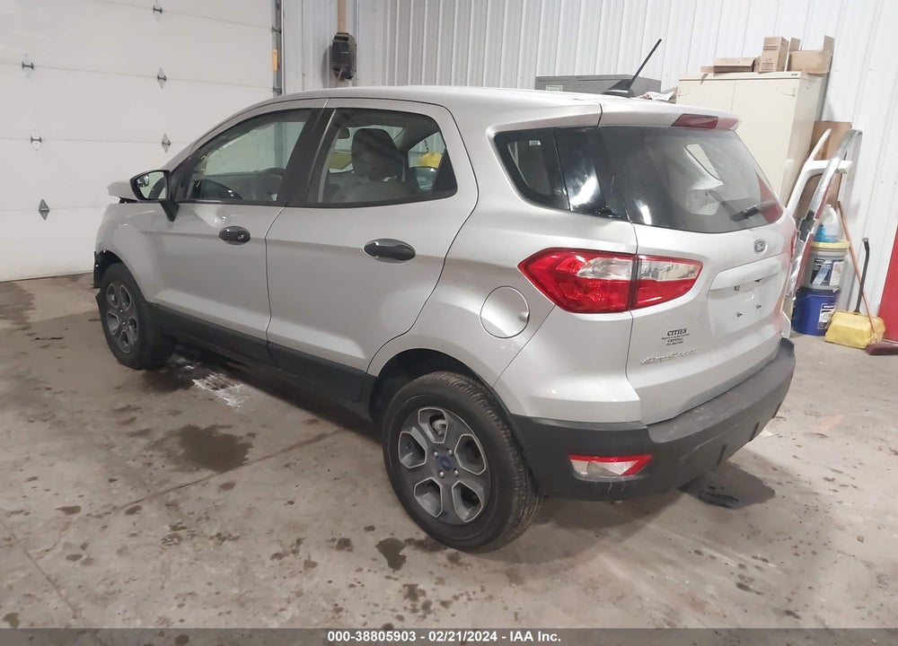 2021 FORD ECOSPORT S VIN: MAJ6S3FL8MC456331
