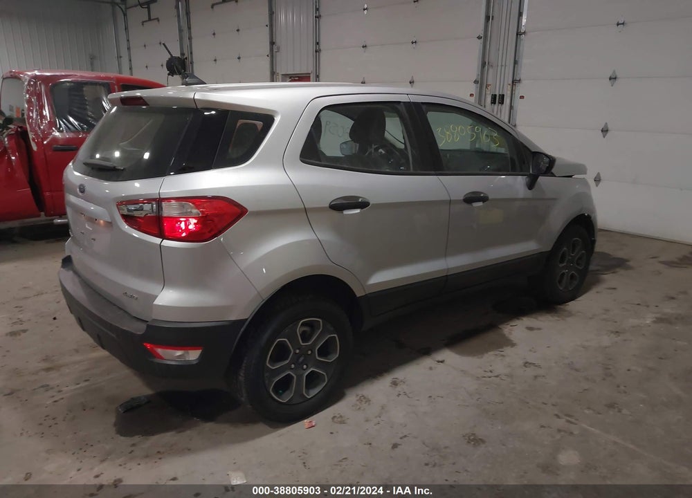 2021 FORD ECOSPORT S VIN: MAJ6S3FL8MC456331
