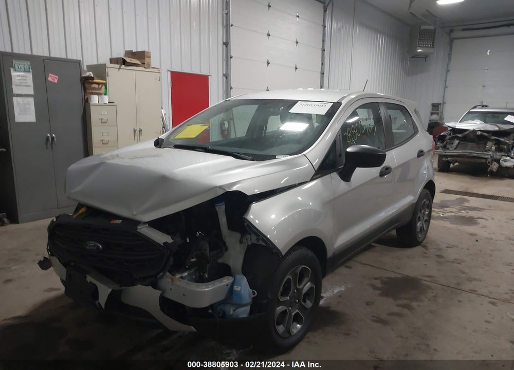 2021 FORD ECOSPORT S VIN: MAJ6S3FL8MC456331