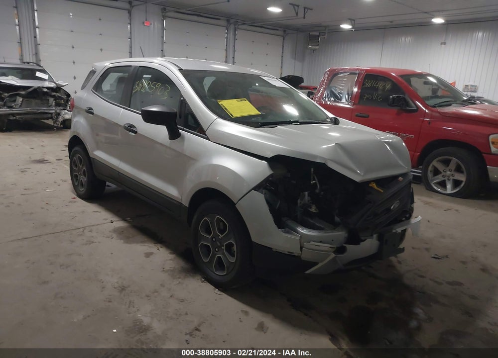2021 FORD ECOSPORT S VIN: MAJ6S3FL8MC456331
