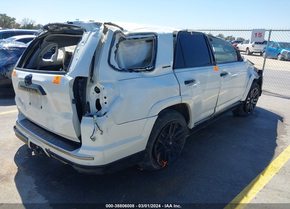 2020 TOYOTA 4RUNNER VIN: JTEBU5JR3L5770378
