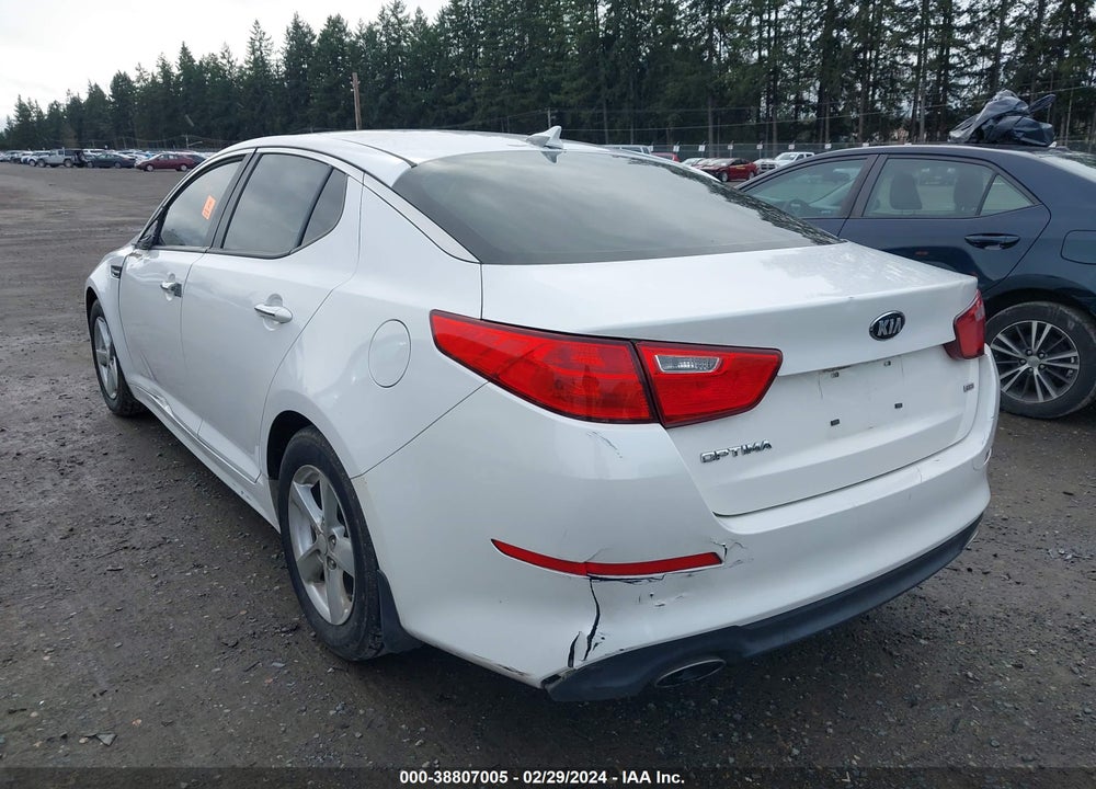 2015 KIA OPTIMA LX VIN: KNAGM4A77F5658655
