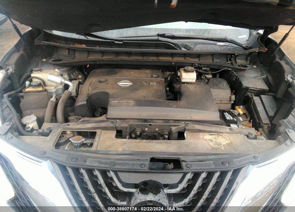 2015 NISSAN MURANO SL VIN: 5N1AZ2MH8FN227451
