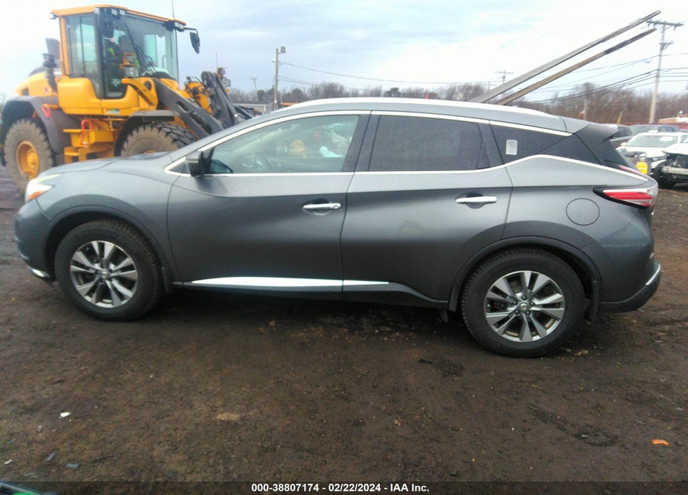2015 NISSAN MURANO SL VIN: 5N1AZ2MH8FN227451