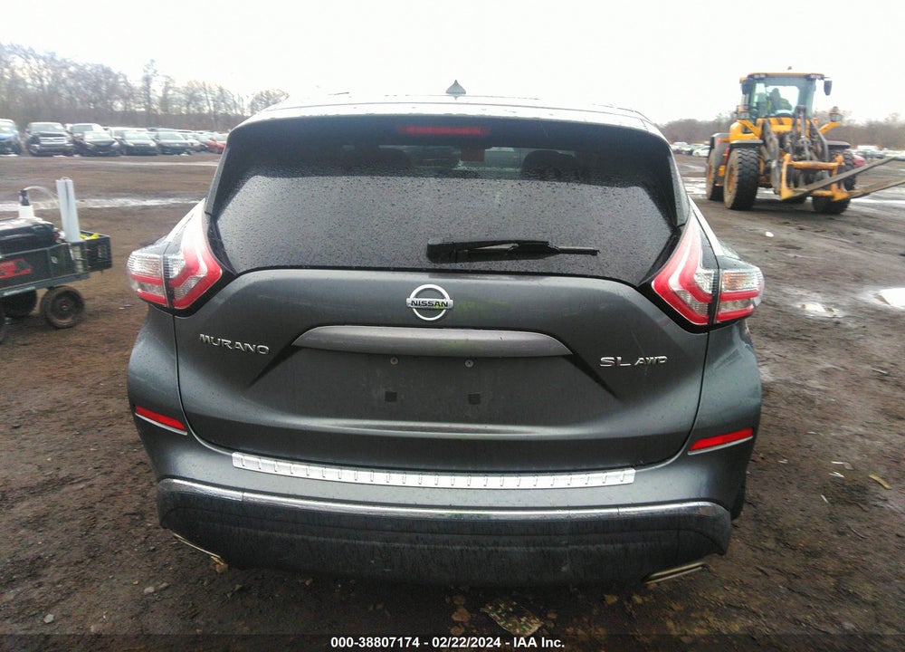 2015 NISSAN MURANO SL VIN: 5N1AZ2MH8FN227451