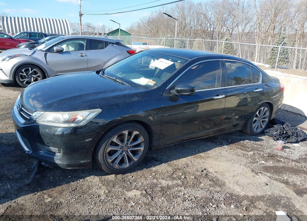 2015 HONDA ACCORD SPORT VIN: 1HGCR2F56FA108922