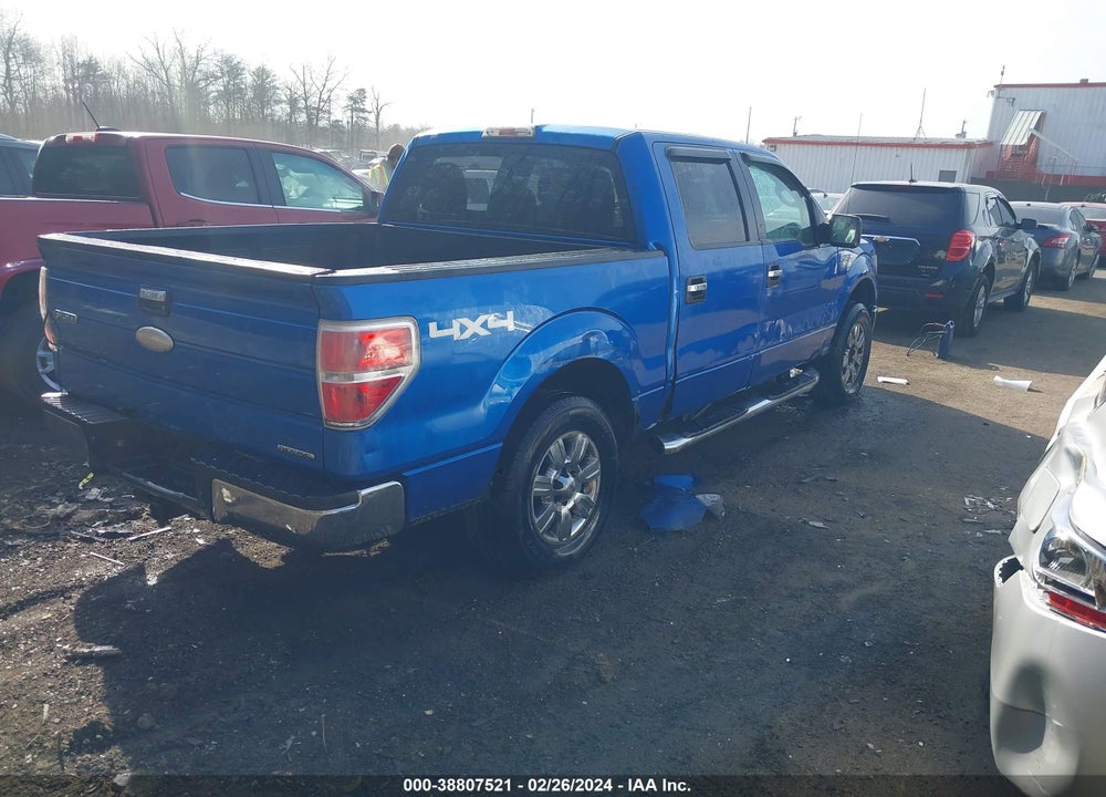2012 FORD F-150 VIN: 1FTFW1EF8CFA37391