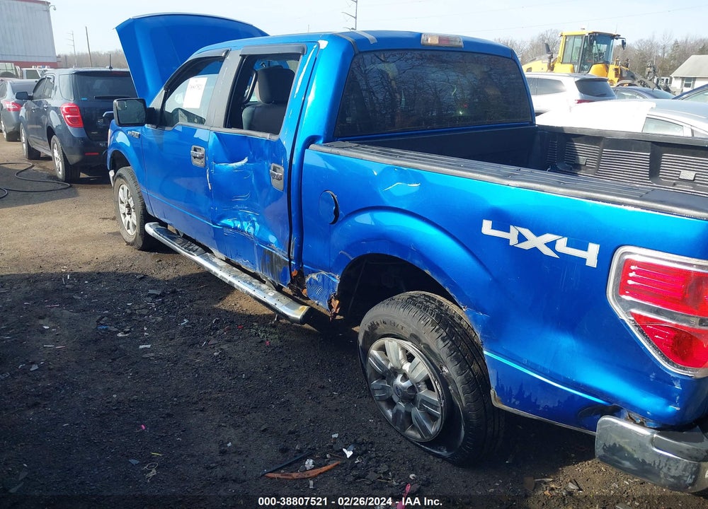 2012 FORD F-150 VIN: 1FTFW1EF8CFA37391