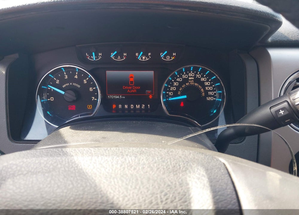 2012 FORD F-150 VIN: 1FTFW1EF8CFA37391