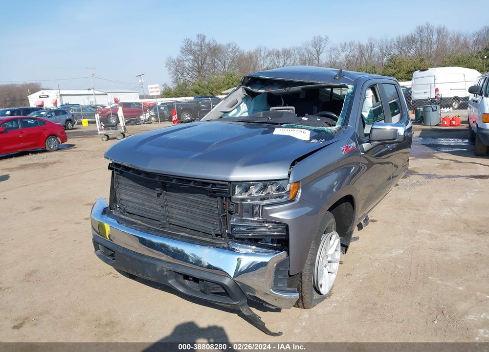 2020 CHEVROLET SILVERADO 1500 4WD SHORT BED LT VIN: 3GCUYDED0LG299230