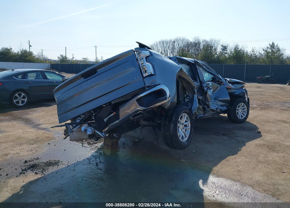 2020 CHEVROLET SILVERADO 1500 4WD SHORT BED LT VIN: 3GCUYDED0LG299230
