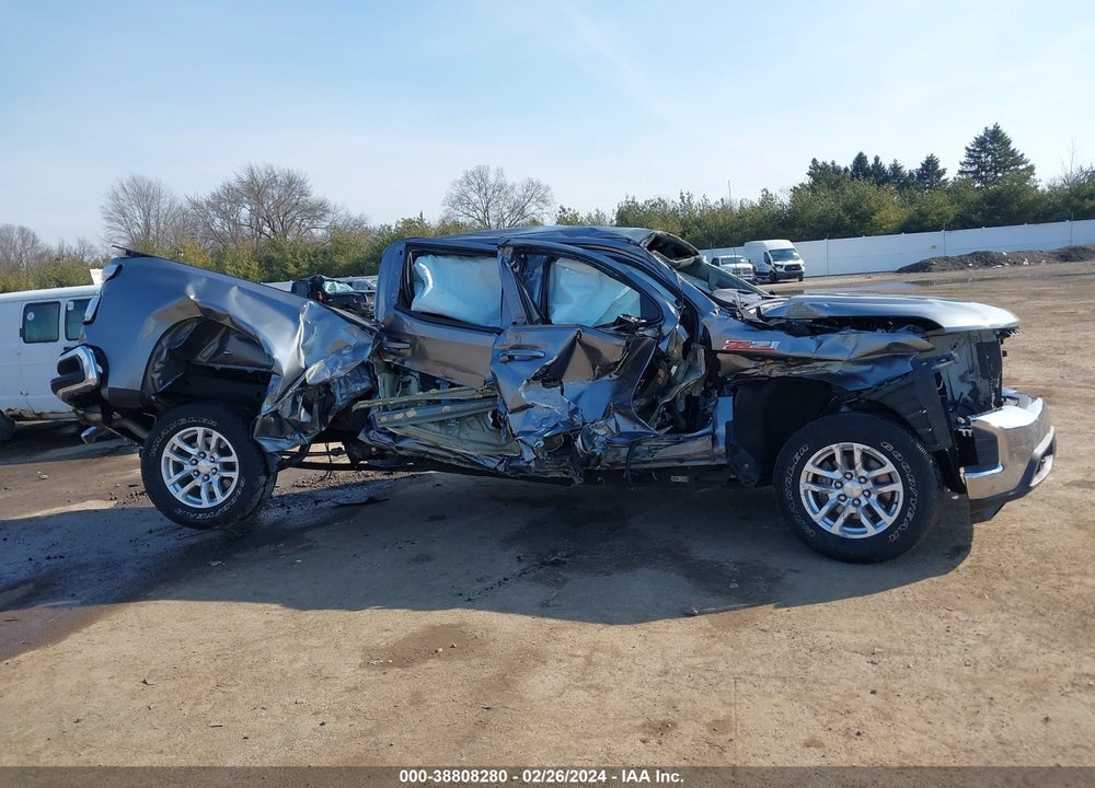2020 CHEVROLET SILVERADO 1500 4WD SHORT BED LT VIN: 3GCUYDED0LG299230