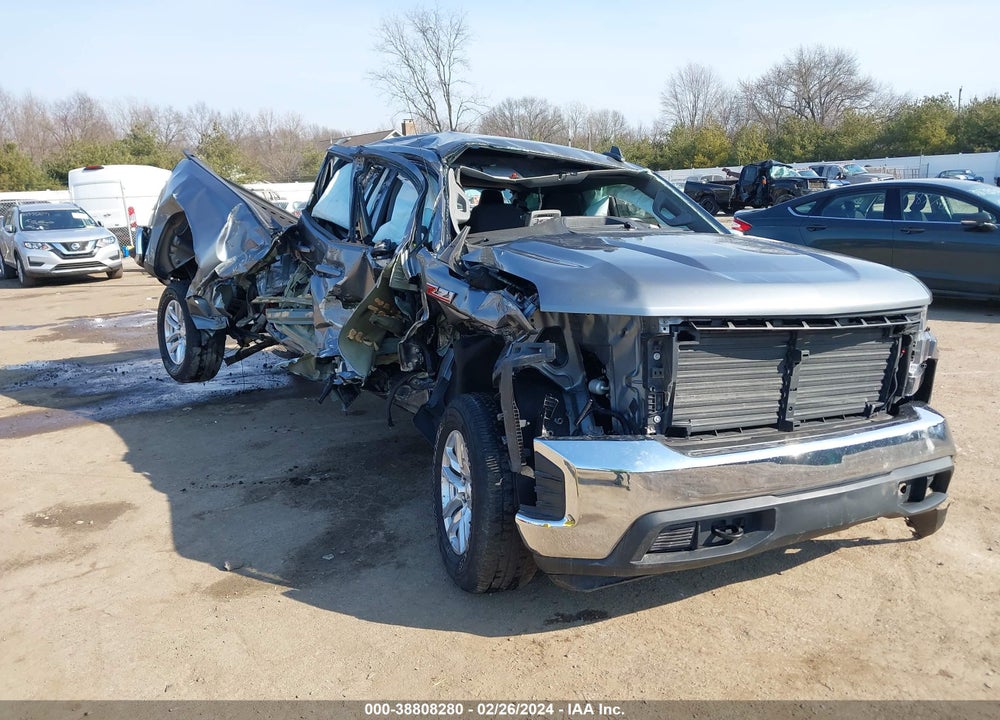 2020 CHEVROLET SILVERADO 1500 4WD SHORT BED LT VIN: 3GCUYDED0LG299230