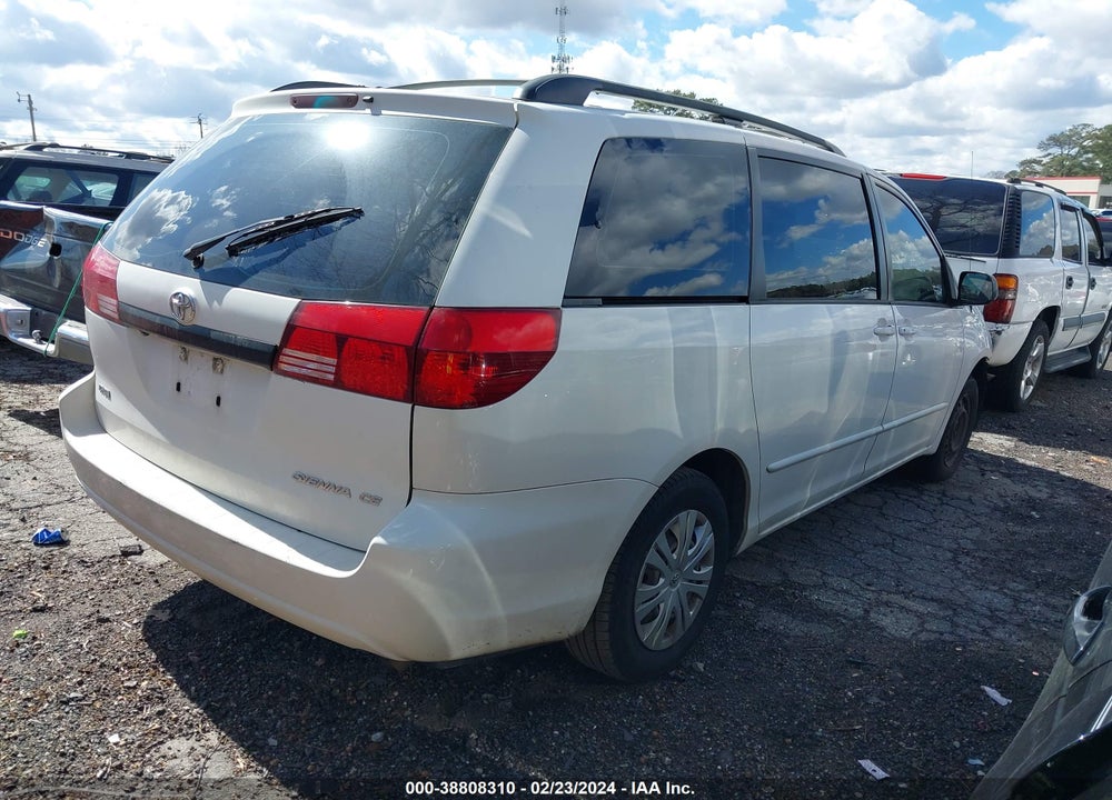 2005 TOYOTA SIENNA CE VIN: 5TDZA23C05S296745
